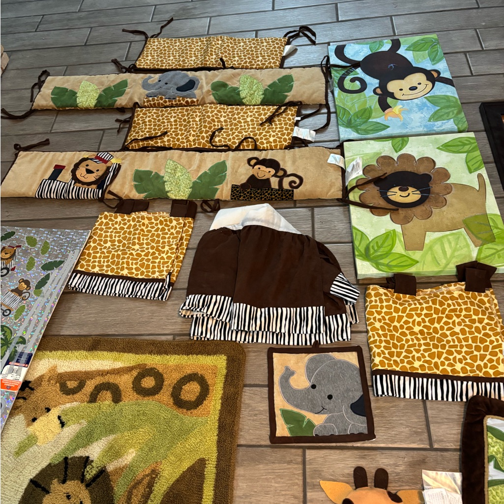 Jungle Safari Kids Bedding Set